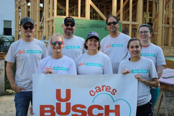Busch USA Supports Habitat for Humanity
